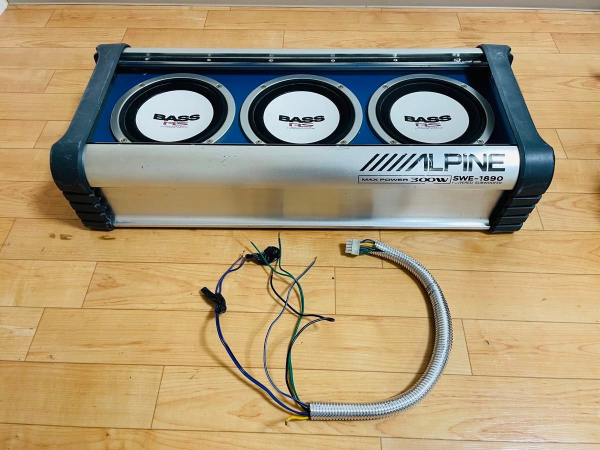 ALPINE SWE-1890 ウーハー アルパイン サブウーハー ウーファー ALPINE SWE-1890 ウーハー アルパイン サブウーハー ウーファー