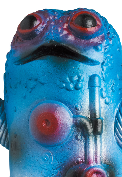 新品 MEDICOM TOY ガマボイラー 新色 スタンダード + ミニソフビ 新品 MEDICOM TOY ガマボイラー 新色 スタンダード + ミニソフビ