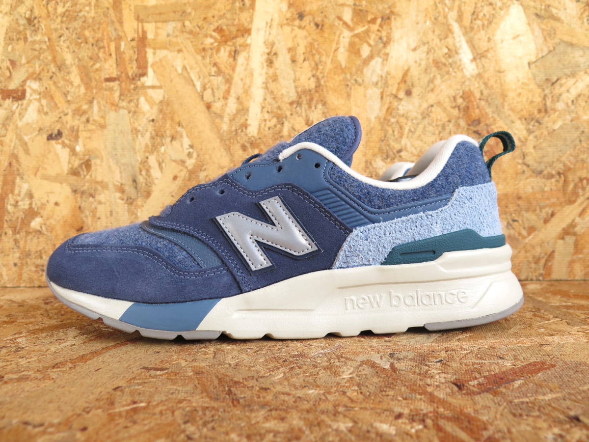 新品☆本物 26.5cm 997 USAモデル ニューバランス New Balance CM997HXU US8.5 ウール M1300 NAVY M1400 ネイビー M990 M992 MR993 WOOL_画像7