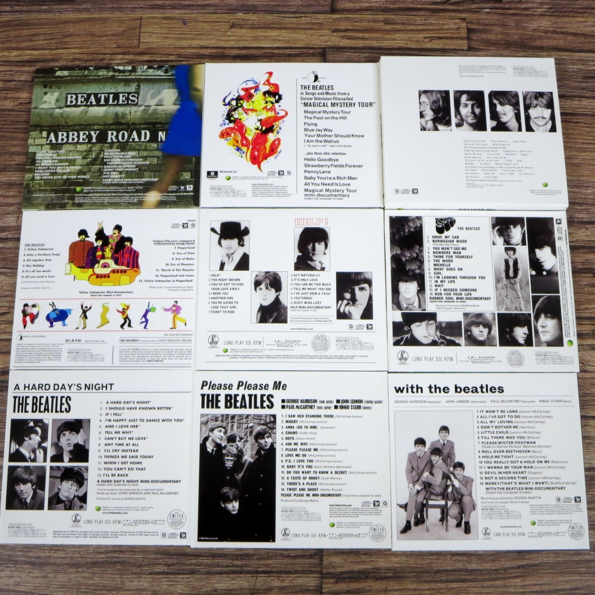 ◇良品 THE BEATLES ザ・ビートルズ CDセット ほぼ日本版 1枚のみDVD 紙ジャケット仕様/LET IT BE/PAST MASTERS/PLEASE PLEASE/他◇z31605_画像4