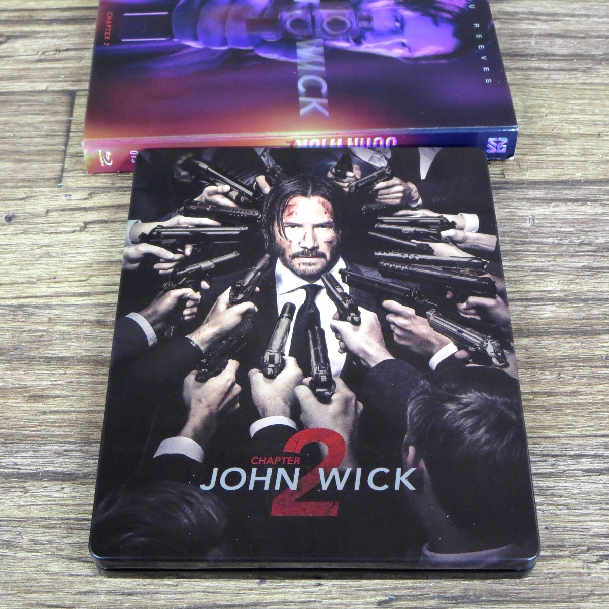 ◇美品 John Wick ジョン・ウィック Chapter 2 スチールブック 韓国版Blu-ray ナンバリング限定版 キアヌ・リーブス 限定1,300◇z31656_画像6
