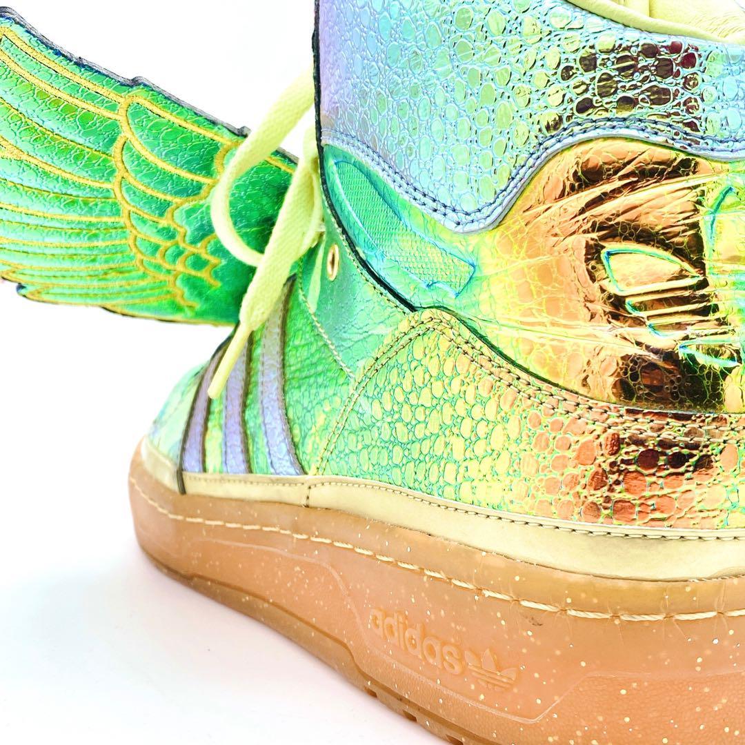 【1円】 adidas Originals JEREMY SCOTT WING アディダス オリジナルス ジェレミースコットレインボー 虹色 rainbow UK10 29cm スニーカー_画像10