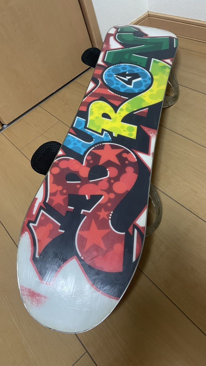 ☆メンテ済 USED キッズ・バートン・フルセット（ボード・ バイン・ブーツ付）BURTON CHOPPER 90 / KIDS GROM 18.5cm ★_画像6