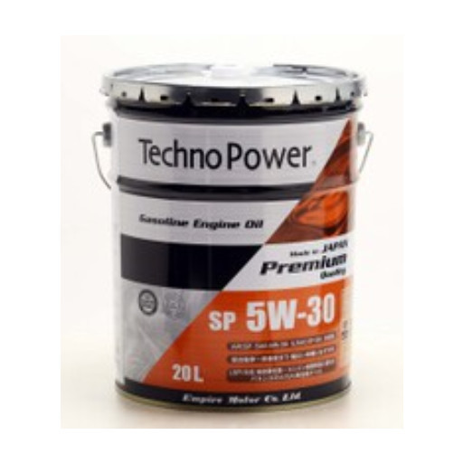 【日本製】TP-SP5W30-20 Techno Power テクノパワー 合成油 SP GF-6A 5W30 20L ガソリンエンジンオイル_画像2