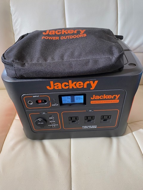 @Jackery ポータブル電源 1000 ポータブルバッテリー 大容量 AC/DC/USB出力 @数回使用しただけです。美品＠_本体と付属品
