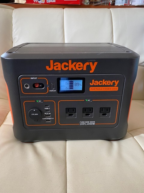 @Jackery ポータブル電源 1000 ポータブルバッテリー 大容量 AC/DC/USB出力 @数回使用しただけです。美品＠_本体です。