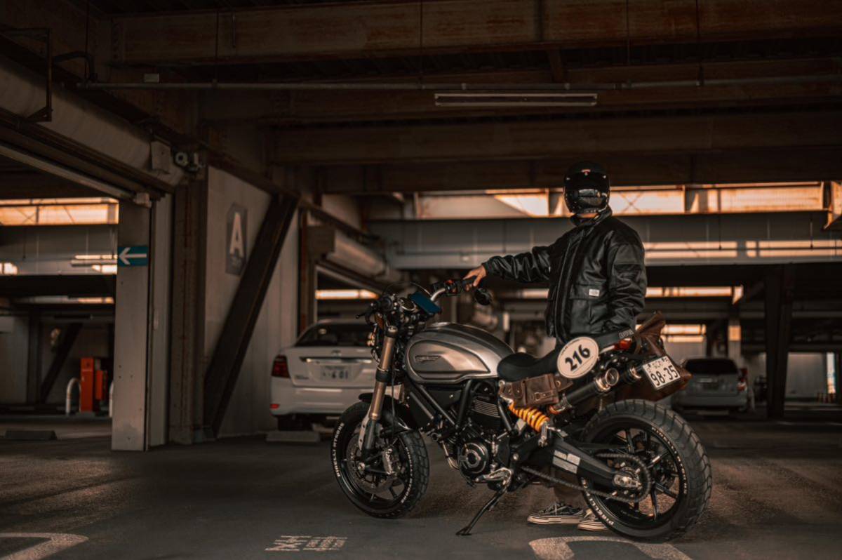 Ducati scrambler1100 スクランブラーカスタム オフロード カフェレーサー トライアンフの画像3