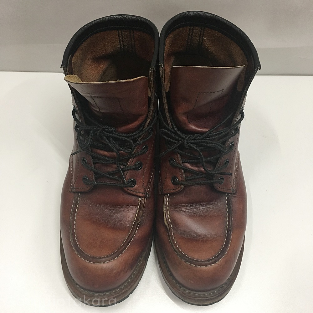 ●古3978 RED WING レッドウィング BECKMAN ベックマン レザーシューズ 9010 US9D 27.0㎝の画像2