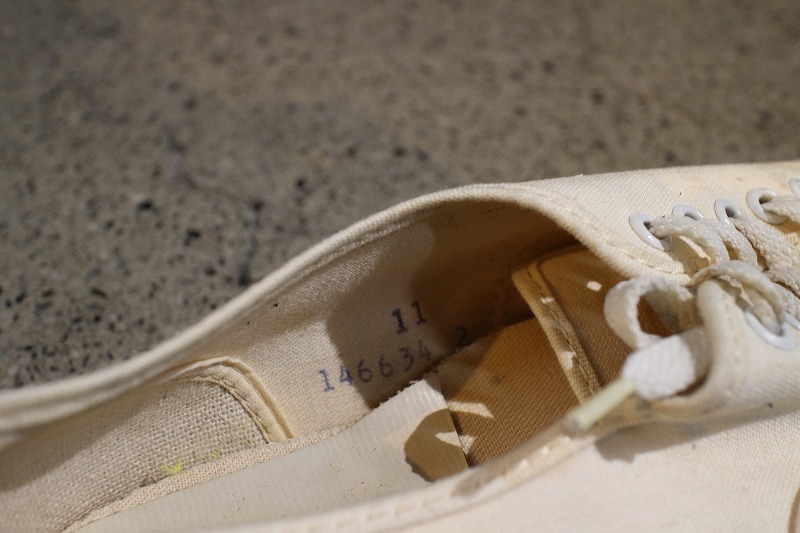 0645 ビンテージ Vintage VANS Authentic MADE IN U.S.A サイズ11 _画像7