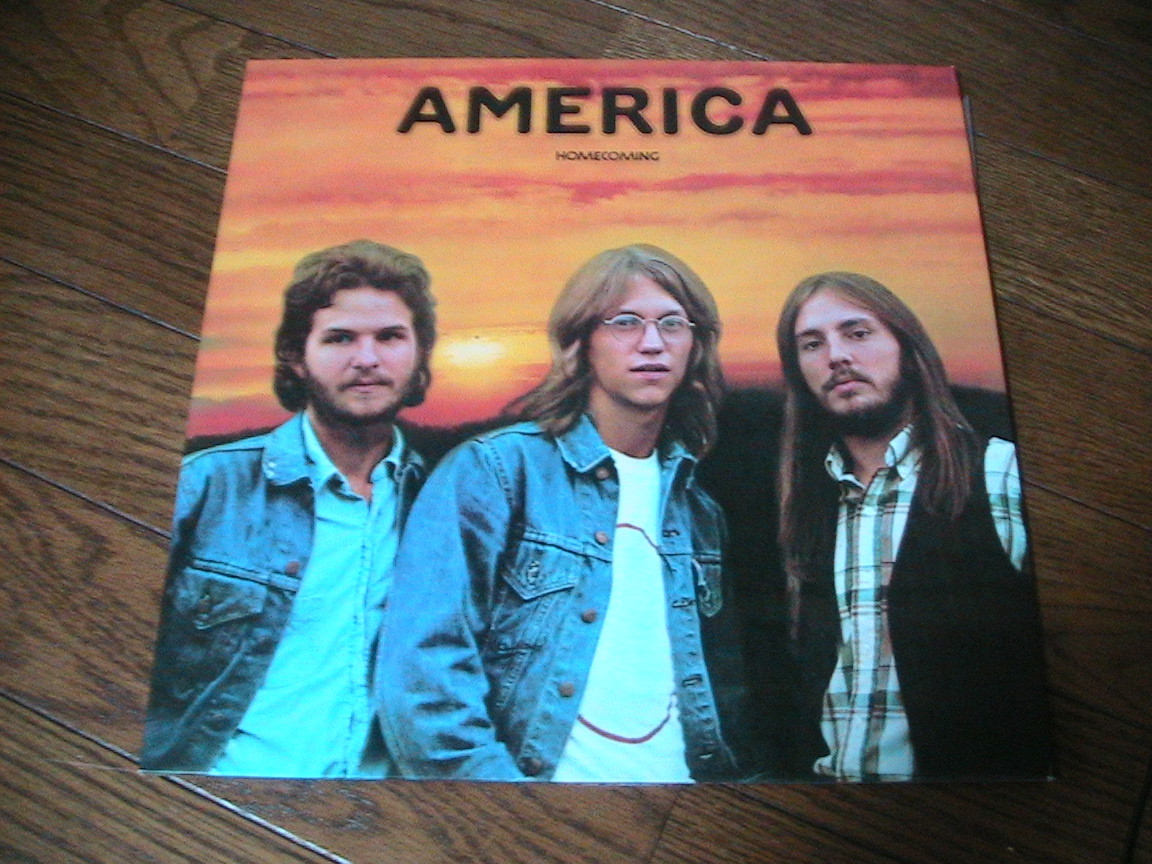 日本盤オリジナル！アメリカ/ホームカミングHOMECOMING/AMERICA （国内盤１LP）Ｐ―８２９１Ｗ　定価2000円　グリーンレーベル 1972年_画像1