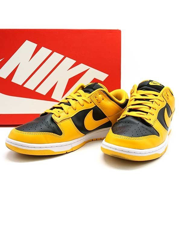 NIKE ナイキ DUNK LOW RETRO Championship スニーカー DD1391-004 イエロー 28cm IT0HDMMFGACW