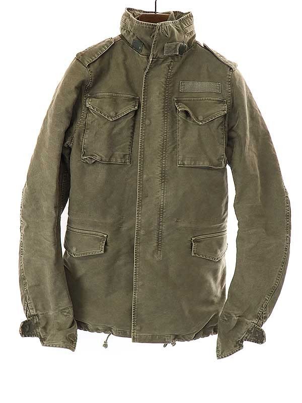 AKM エイケイエム M-65 COLD WEATHER ライナー付き フィールドジャケット カーキ L ITZW5DP91OJ6