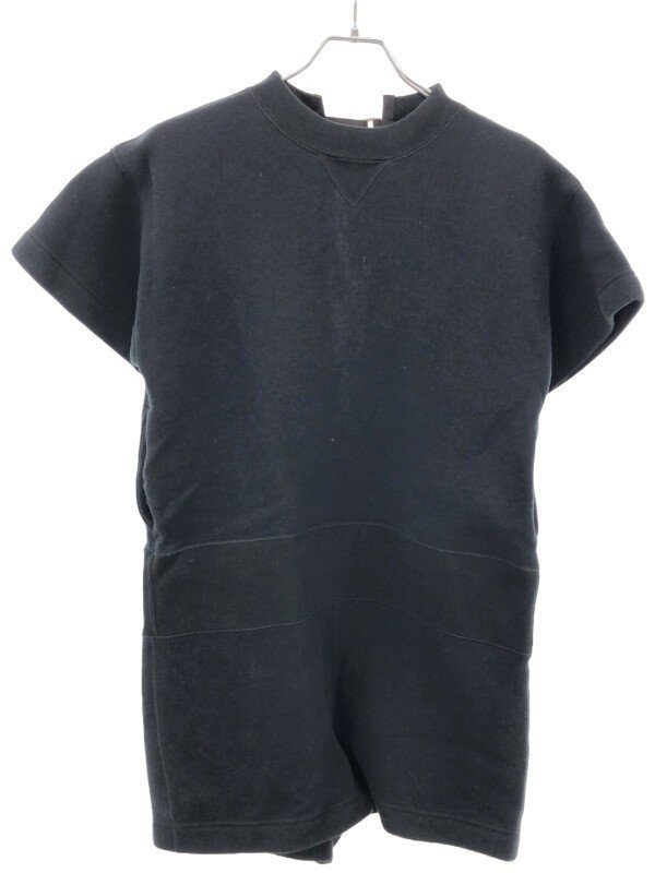 sacai サカイ 20SS コットンジャージーオールインワン ブラック 1 20-04863 ITCQ0LLZ9FLG