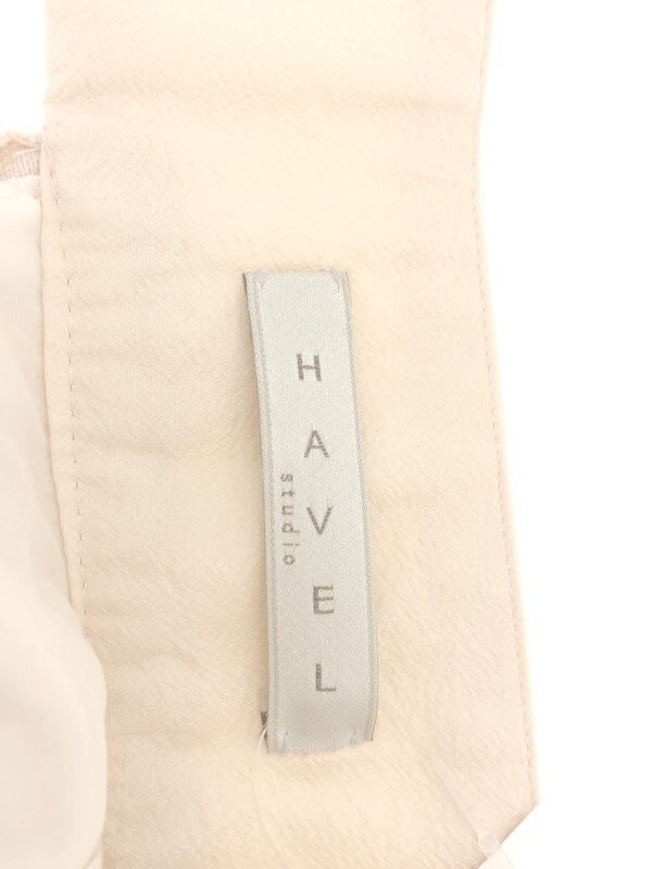 HAVEL studio ハーヴェル スタジオ SORBET プリーツスカート オフホワイト系 36 IT21FI3CGDEC_画像3