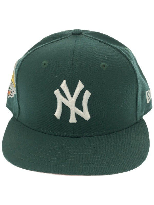 NEWERA ニューエラ NEW YORK YANKEES ヤンキース 1999 ワールドシリーズ カスタムキャップ グリーン 7 3/8 ITAIQRWUZAAK_画像1