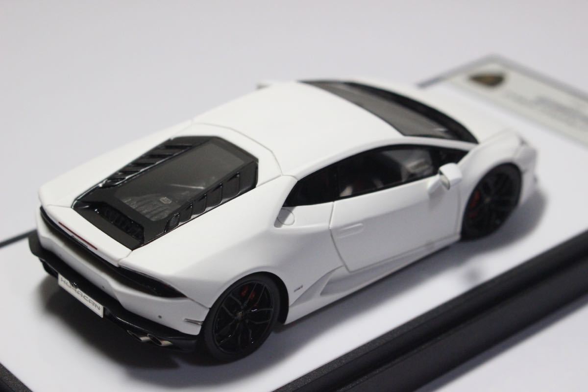 1/43 Make Up Lamborghini Huracan Matte White EM318A12 EIDOLON / メイクアップ ランボルギーニ ウラカン マットホワイト アイドロン_画像2
