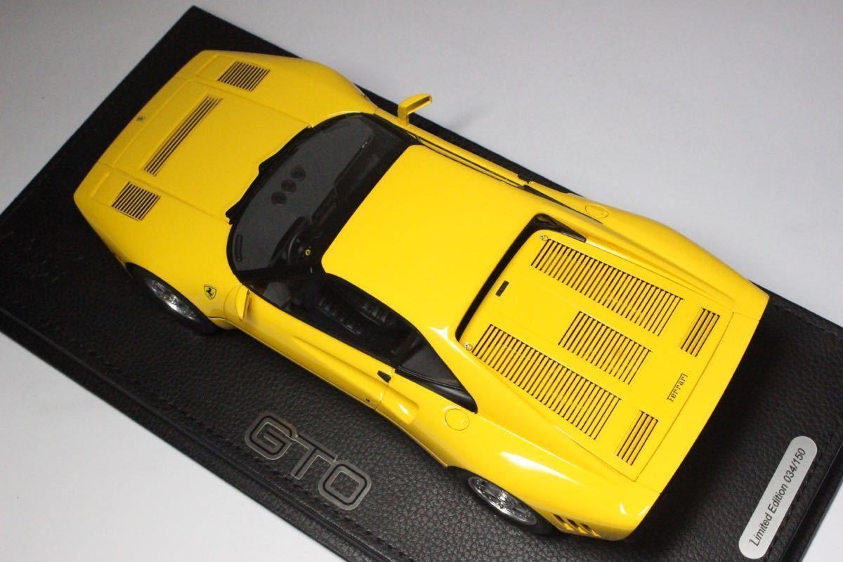 1/18 BBR Ferrari 288GTO Yellow Limited 150 P18112B フェラーリ 288GTO イエロー 150台限定_画像5