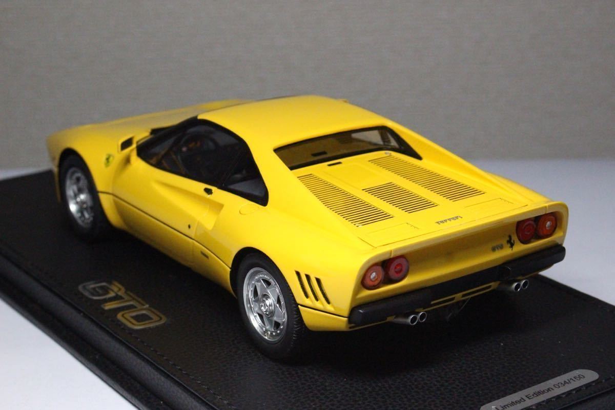 1/18 BBR Ferrari 288GTO Yellow Limited 150 P18112B フェラーリ 288GTO イエロー 150台限定_画像3