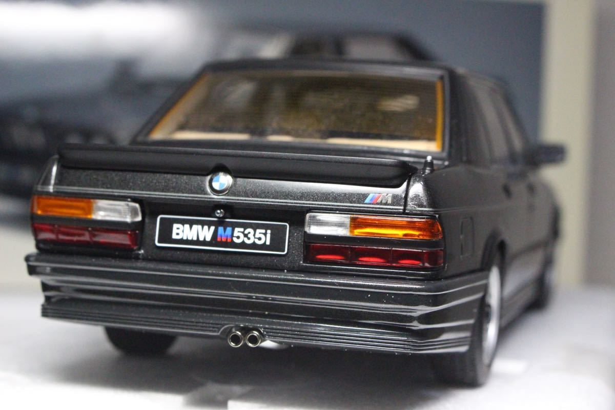 1/18 AUTOart BMW M535i 1985 Black 75162 オートアート 5シリーズ ブラック Aa_画像2