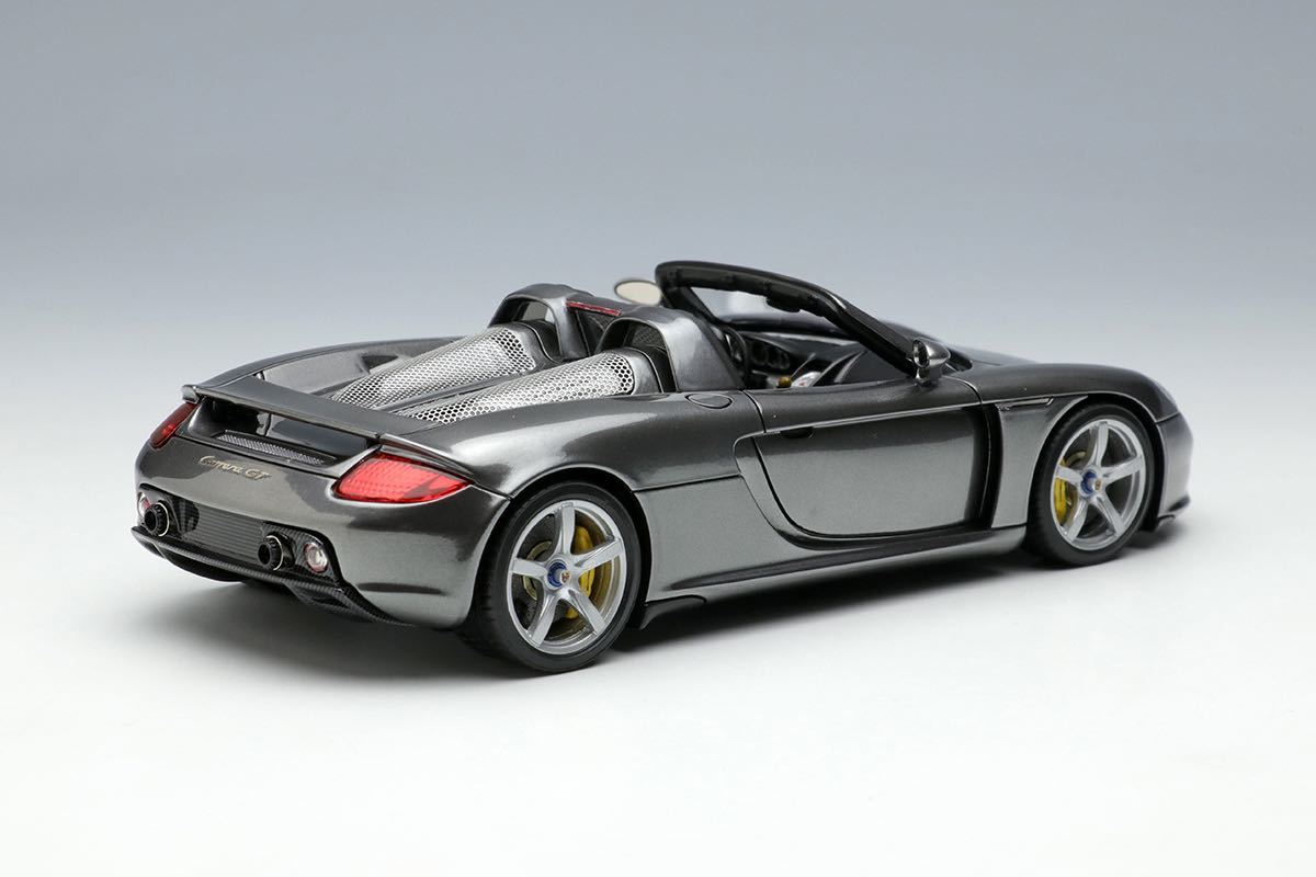 1/43 Make Up Porsche Carrera GT 2004 Liquid Metal Silver EIDOLON メイクアップ ポルシェ カレラGT アイドロン 横浜ホビーフォーラム_画像2