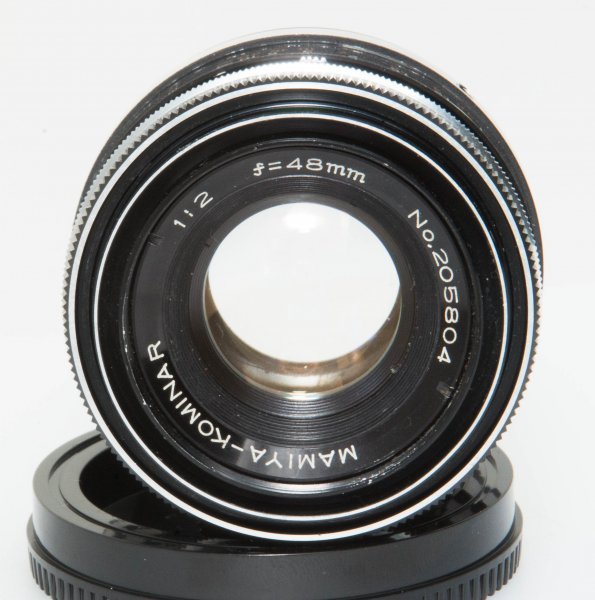 【改造レンズ】MAMIYA-KOMINAR F2/48mm 【マミヤ35ルビー スタンダード】をSONY Eマウントレンズに改造　_画像2