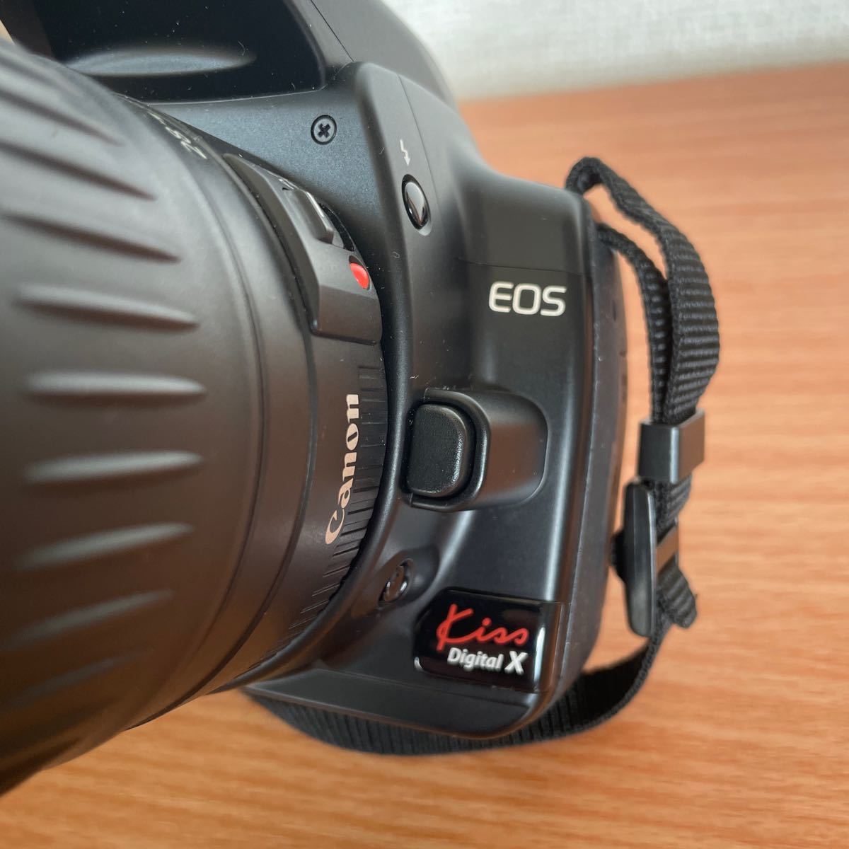6 Canon EOS Kiss Digital X/ 28-90mm 0.38m/1.3ft 90-300mm 1.5m/4.9ftデジタル 一眼レフカメラ 中古_画像4