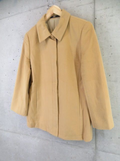 4210s15◆美品です◆カシミヤ100%◆DAKS ダックス ジャケット コート 11AR/日本製/シャツ/ブラウス/セーター/レディース/女性/婦人_画像2