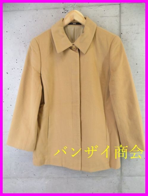 4210s15◆美品です◆カシミヤ100%◆DAKS ダックス ジャケット コート 11AR/日本製/シャツ/ブラウス/セーター/レディース/女性/婦人_画像1