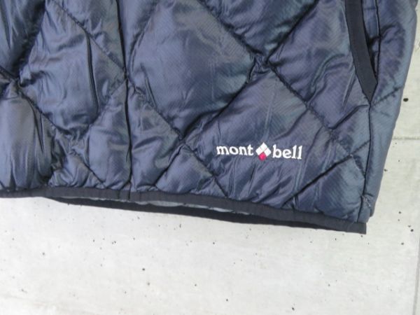 2210s16◆良品です◆軽量ダウン◆mont-bell モンベル ライトダウンベスト M/アウトドア/ダウンジャケット/ブルゾン/シャツ/レディース/女性_画像3