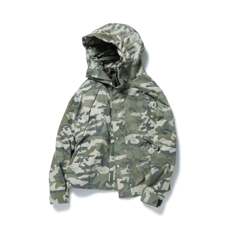 定価68250円 SOPHNET MOUNTAIN PARKA 迷彩 マウンテン パーカー ジャケット SOPH-000053 ソフ ソフネット M カーキ_画像1