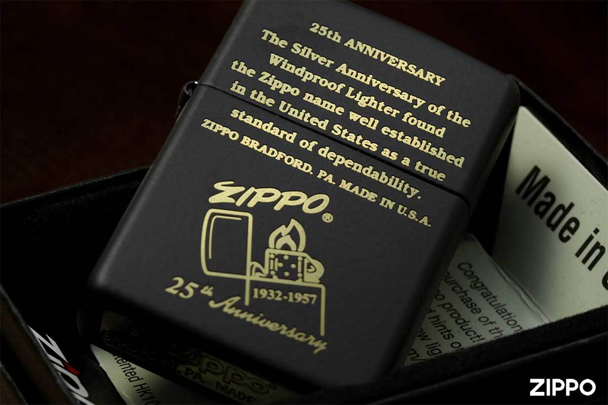 Zippo ジッポライター 25th Anniversary 1932-1957 Z218-104600 メール便可_画像3