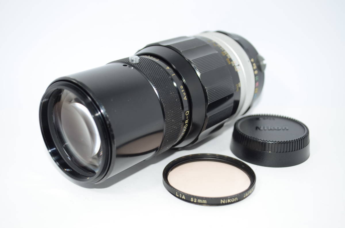 【外観並級】Nikon NIKKOR-Q 200mm 4 ニコン #s3123の画像1