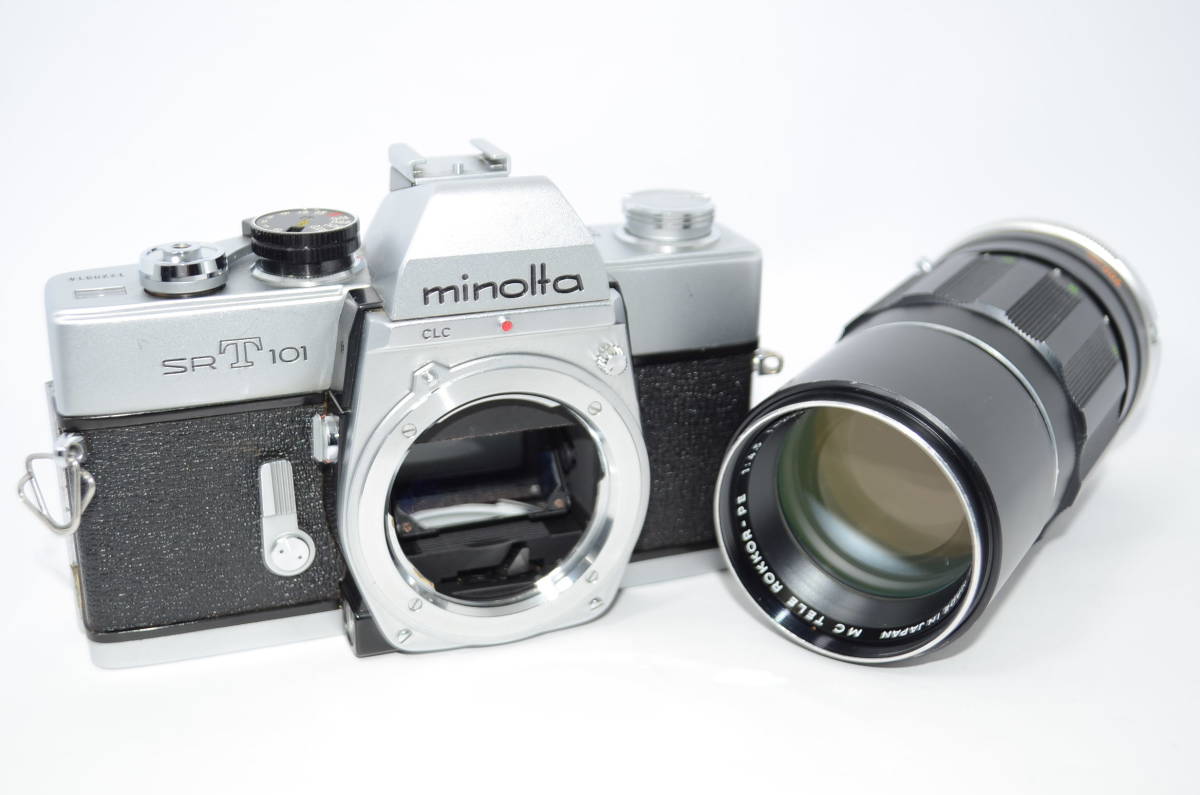 【外観並級】Minolta SRT101 / MC Tele Rokkor-PE 200mm F4.5 ミノルタ　#t11205_画像1