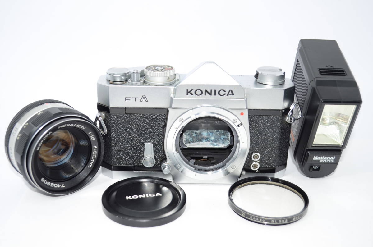 【外観並級】KONICA FTA シルハー / KONICA HEXANON 52mm F1.8　#s3240_画像1