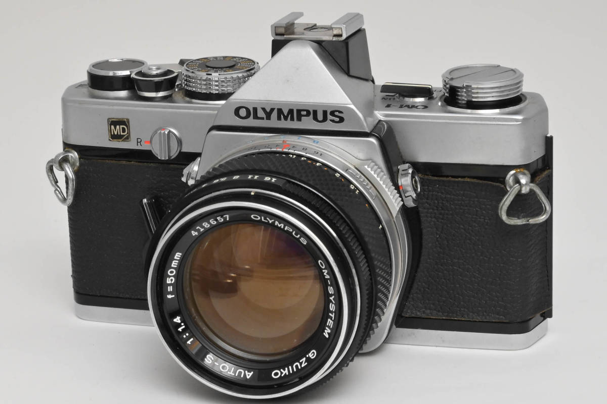 【外観特上級】OLYMPUS OM-1 /G.ZUIKO AUTO-S 50mm F1.4 オリンパス　#s3696_画像1