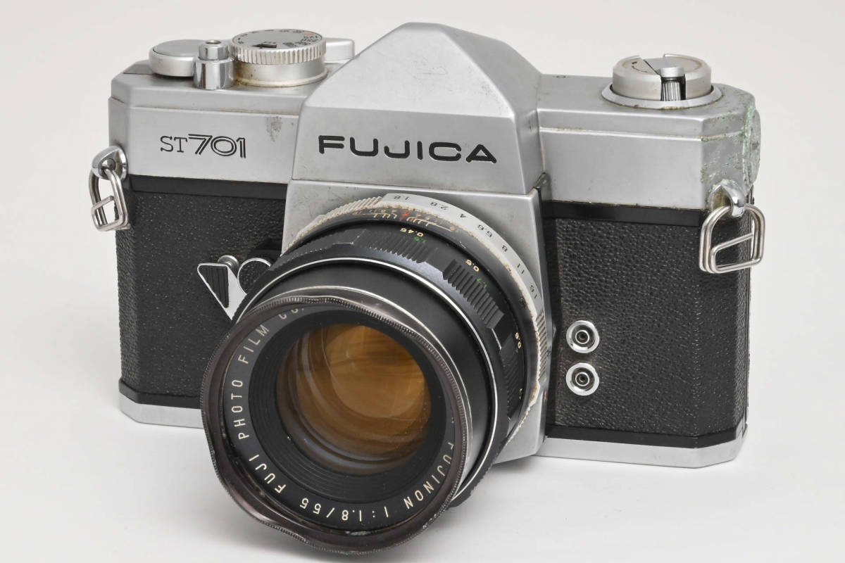 【外観特上級】Fujica ST701 Fujinon 55mm F1.8 M42マウント ボディレンズセット　#s4023_画像1