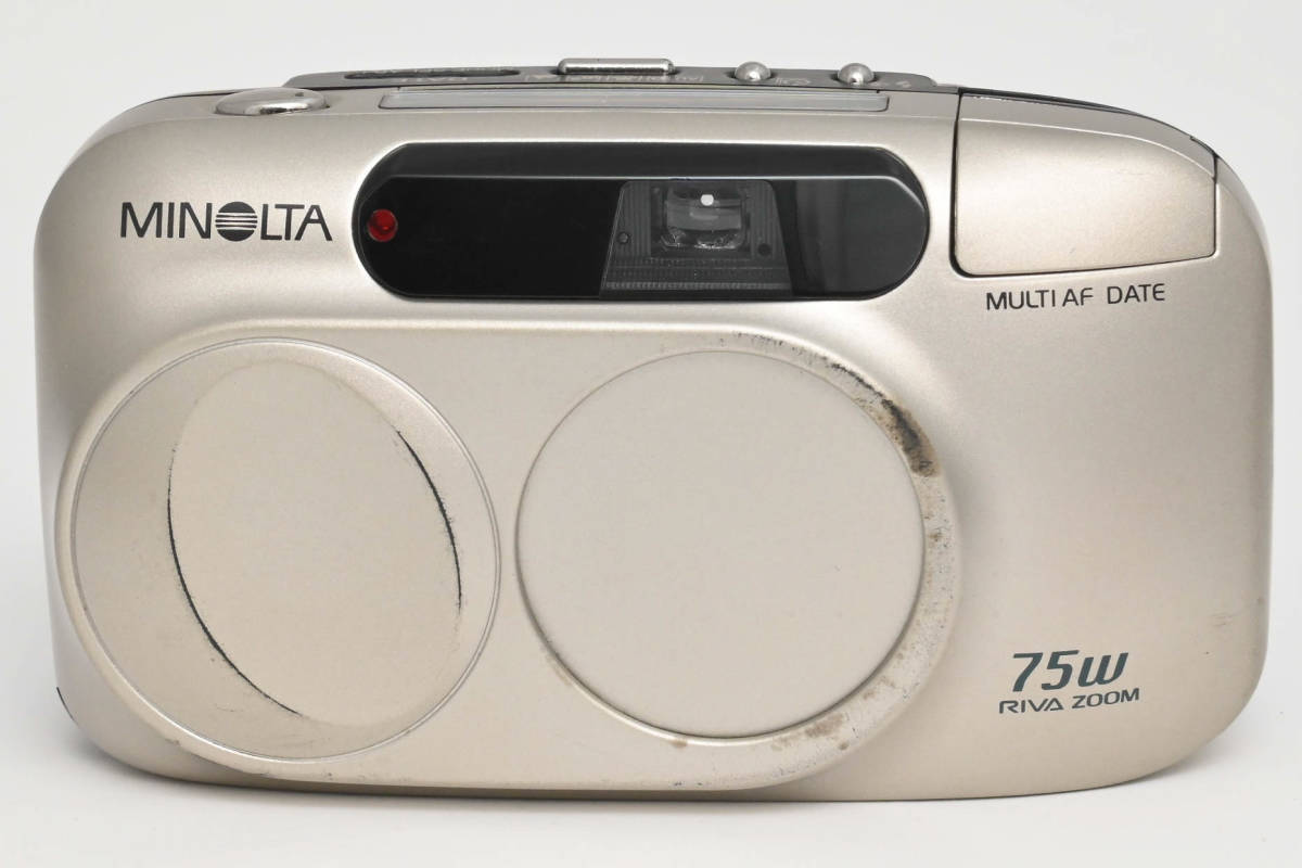 【外観特上級】MINOLTA フィルムカメラ 75W RIVA ZOOM 28-75mm　#s4031_画像2