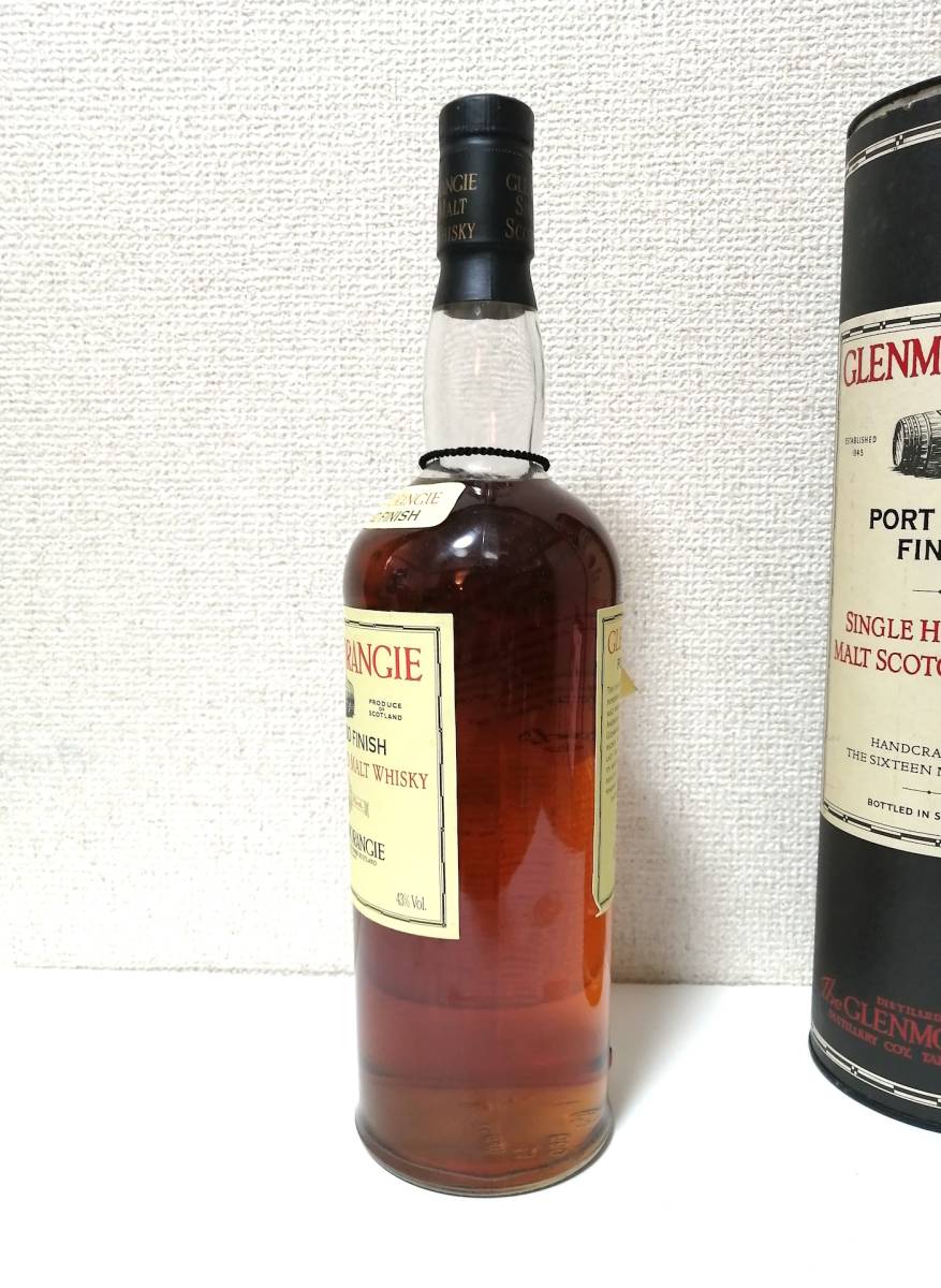 The GLENMORANGIE グレンモーレンジ PORT WOOD FINISH ポートウッドフィニッシュ 1000ml 43度 未開封 箱付き_画像4