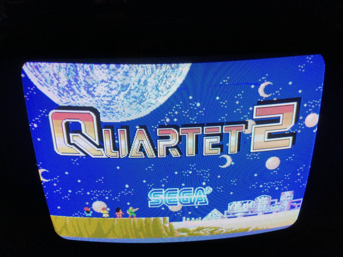 品質が完璧 SEGAシステム16A カルテット2 説明文必ず確認して下さい ゲーム基板