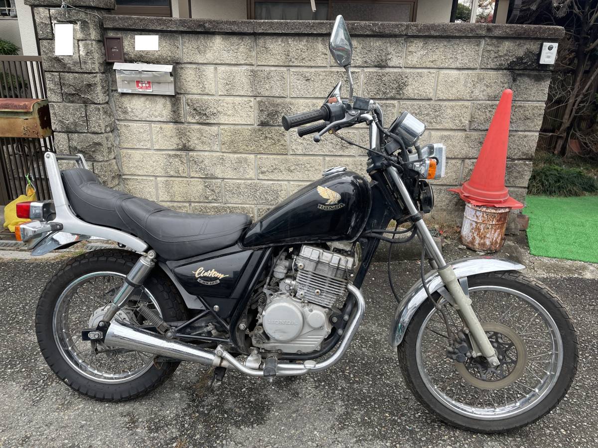 ホンダ　CBX125カスタム　 JC12　鍵付き レストアベース車or部品取り車_画像2