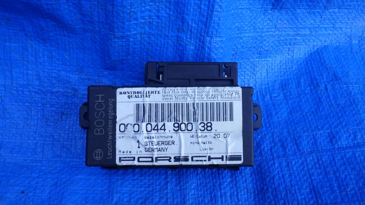  low running 8 ten thousand Km under H11 year Porsche Boxster 986 computer relay position : trunk right under operation goods charge 520 jpy tube H1208-5