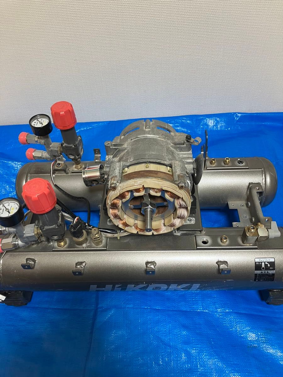 日立工機(HIKOKI)EC1445H3 エアーコンプレッサー 【分解整備 日立工機(HIKOKI)EC1445H3 エアーコンプレッサー 【分解整備