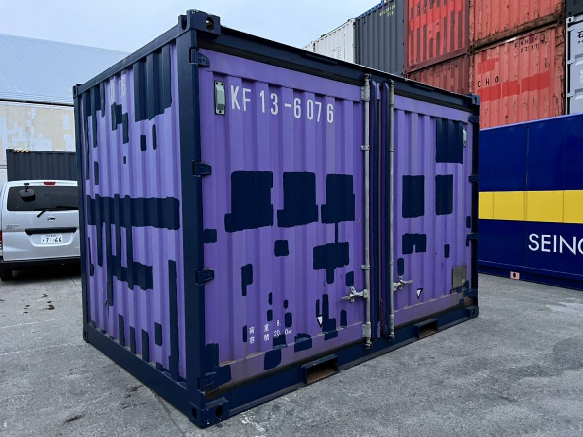 愛知発】中古 海上コンテナ 12フィート W3,658×D2,438×H2,591 愛知発】中古 海上コンテナ 12フィート W3,658×D2,438×H2,591