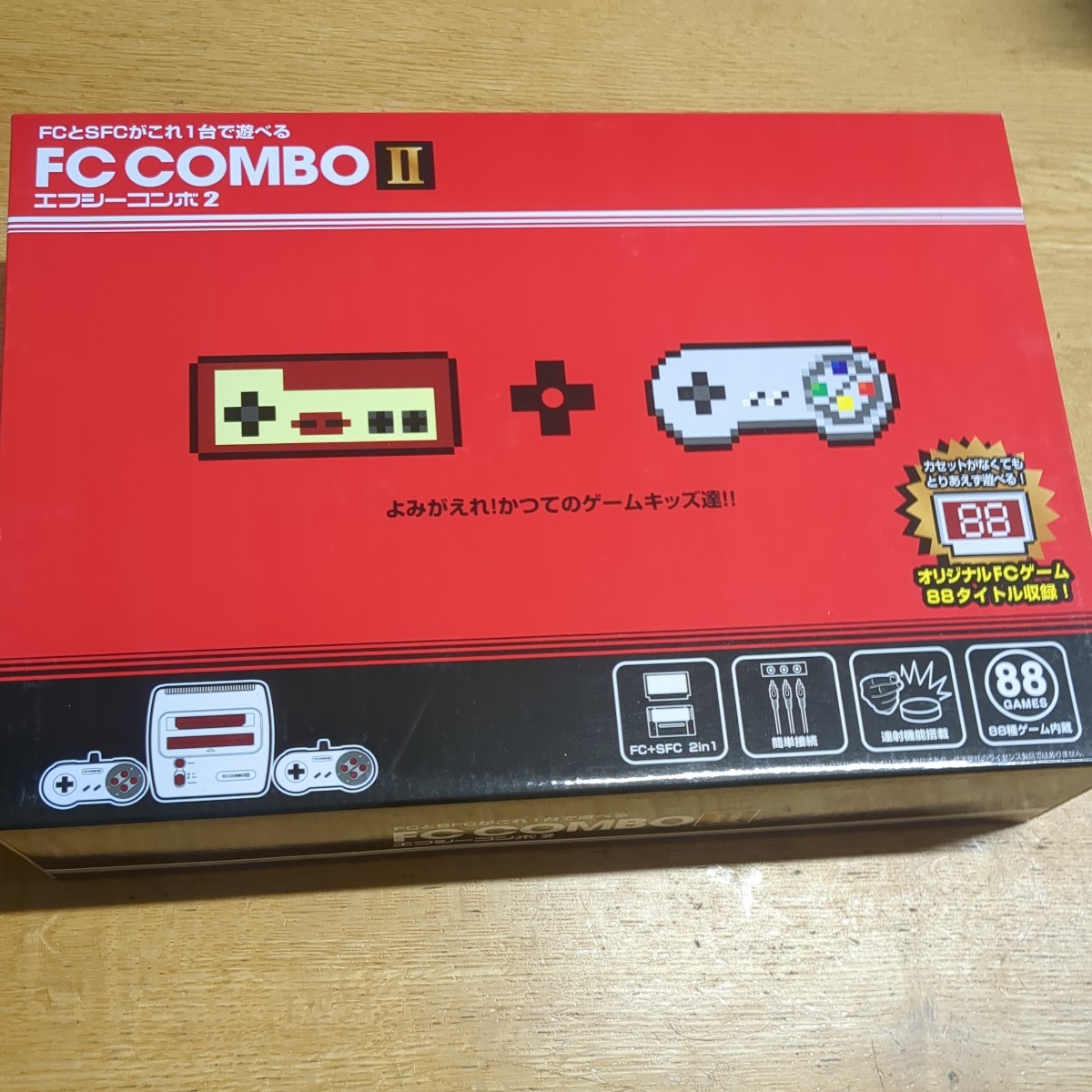 新品エフシーコンボ Ⅱ ★コロンバスサークル FC SFC互換機 ファミコン スーパーファミコン FC COMBO Ⅱ_画像1