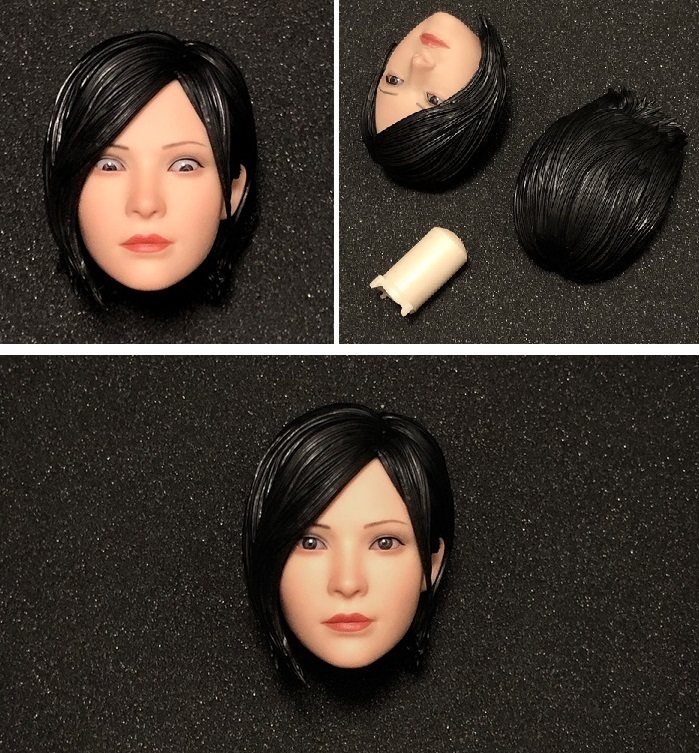 送料無料) 1/6 眼球可動) ヘッド 女性 エイダ MTTOYS バイオ 送料無料) 1/6 眼球可動) ヘッド 女性 エイダ MTTOYS バイオ