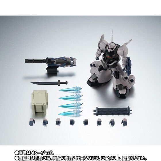 ●【 ROBOT魂 】【ロボット魂】 MS-07H-8 　　グフ　・　フライトタイプ 　ver. A.N.I.M.E. 【機動戦士ガンダム 第08MS小隊】【415】_画像9