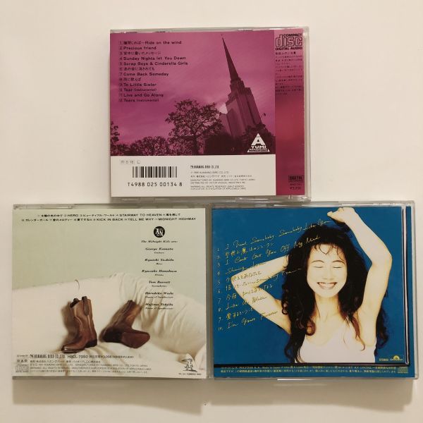 B23939　CD（中古）INNOCENT TEARS+カレンダーガール+Be Natural　中村あゆみ　3枚セット_画像2