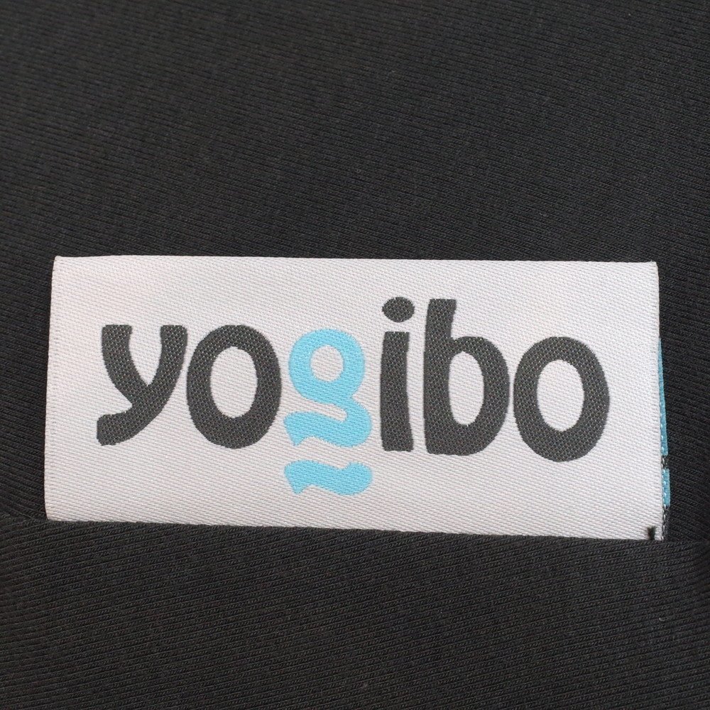 Yogibo Support ヨギボーサポート ビーズクッション 肘掛け 肘置き ブラック1人用ソファ KK12617 中古ソファ_画像7