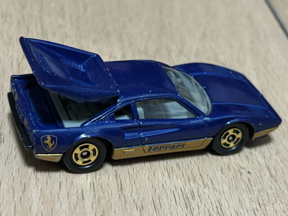 トミカ 日本製 No.F35 フェラーリ 308 GTB 1977年 ネイビー やや美品_画像3