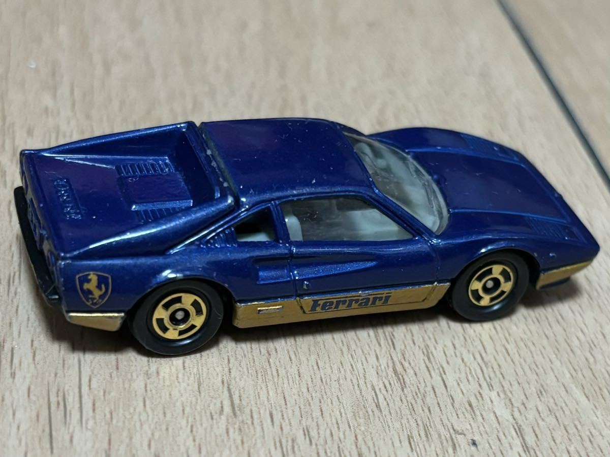 トミカ 日本製 No.F35 フェラーリ 308 GTB 1977年 ネイビー やや美品_画像2